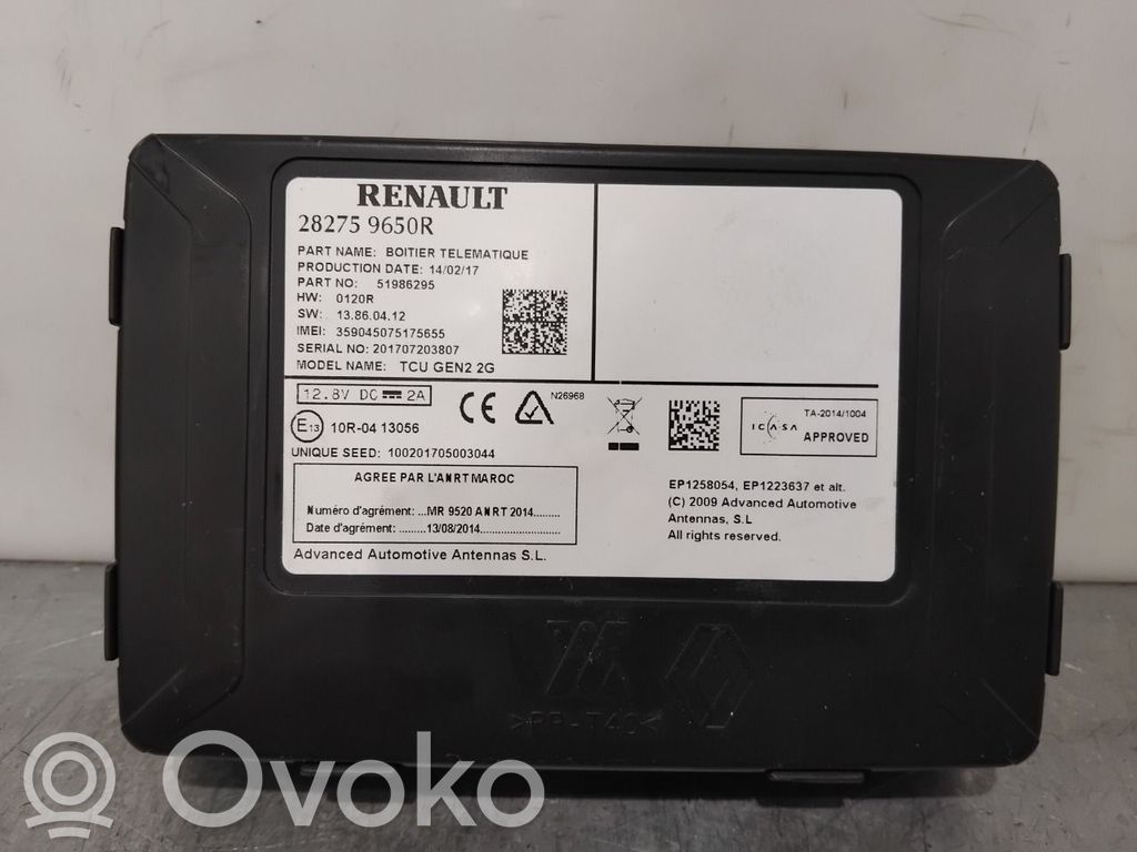 Renault Zoe Altre centraline/moduli 
