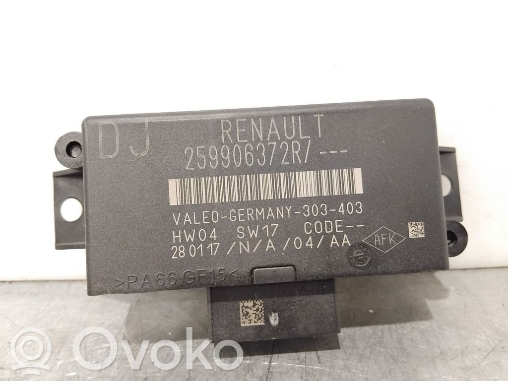 Renault Zoe Unité de commande, module PDC aide au stationnement