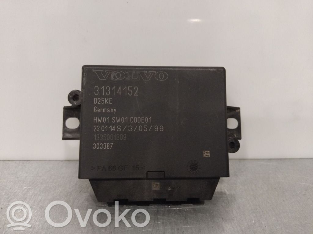 Unité de commande, module PDC aide au stationnement   31314152,31314152