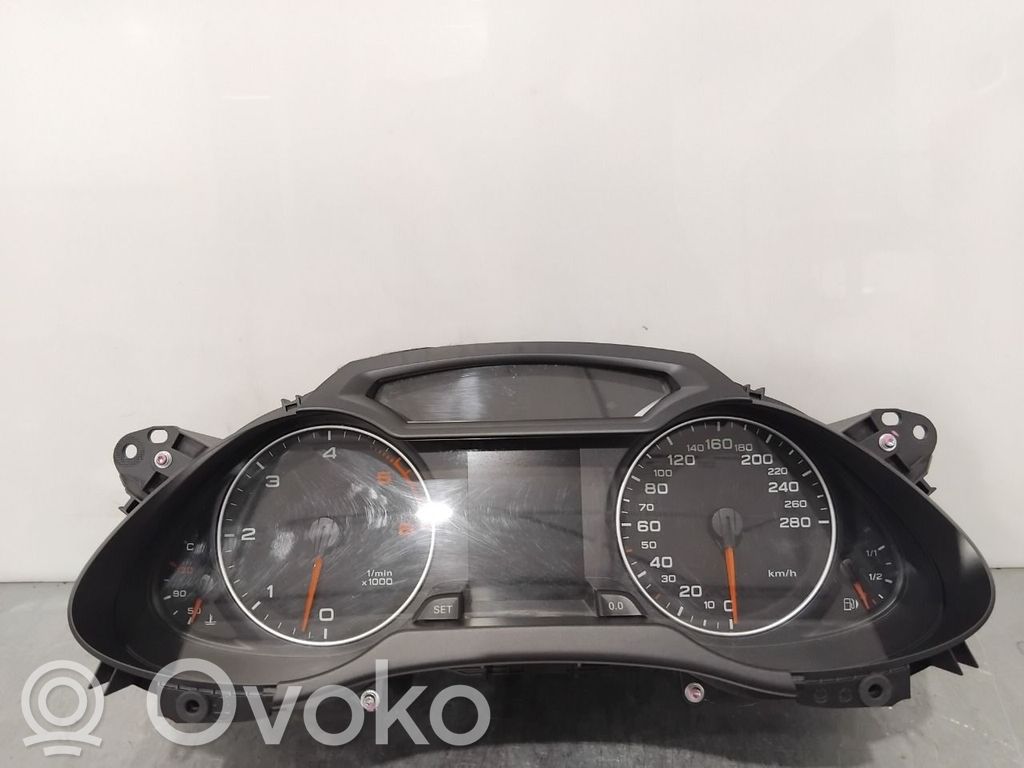 Audi A4 S4 B8 8K Speedometer (instrument cluster) 