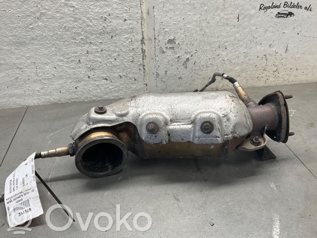 Opel Astra K Filtro antiparticolato catalizzatore/FAP/DPF