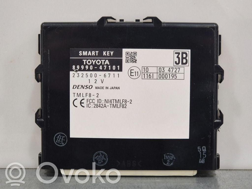 Toyota Prius+ (ZVW40) Centralina/modulo keyless go 