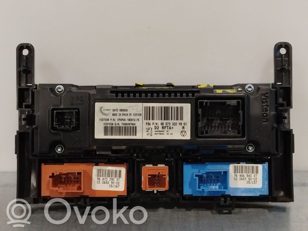 Peugeot 407 Rămă unitate control climatizare 