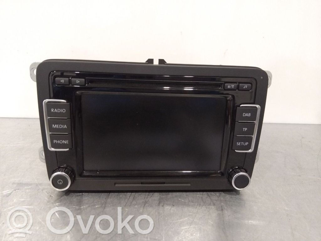 Volkswagen Golf VI Unità principale autoradio/CD/DVD/GPS 