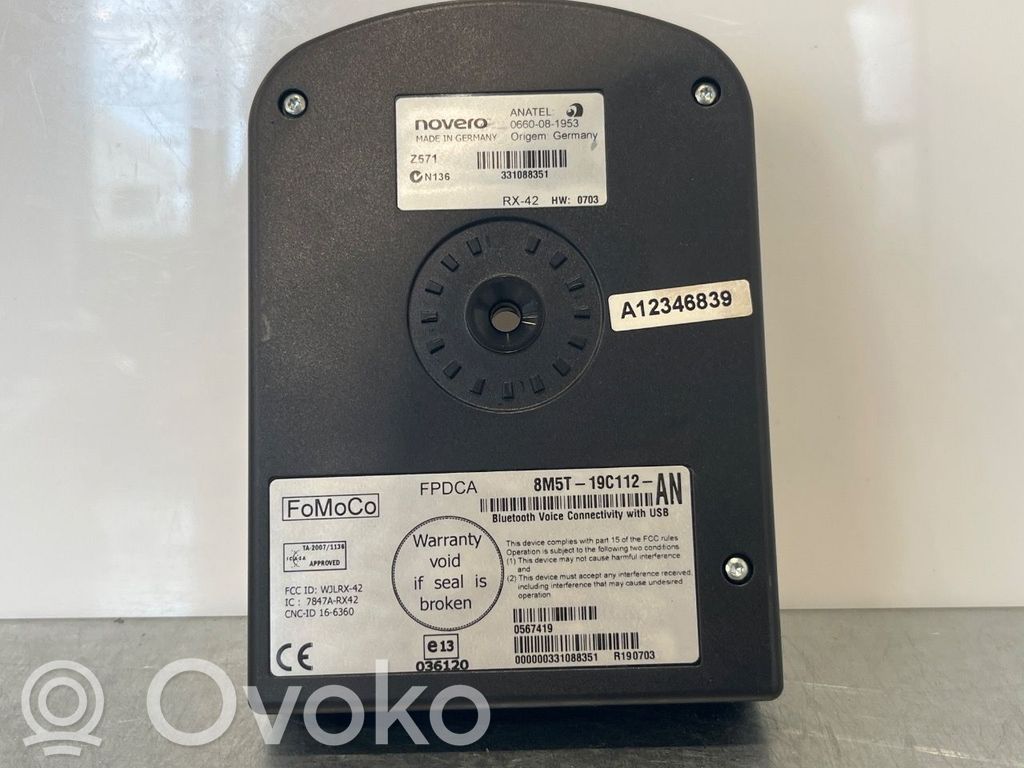 Ford Kuga I Bluetooth control unit module 