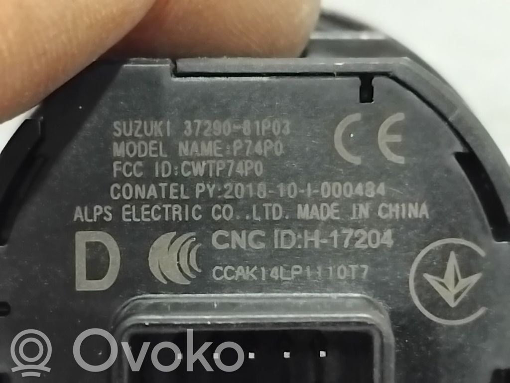 Suzuki Swift III Engine start stop button switch 