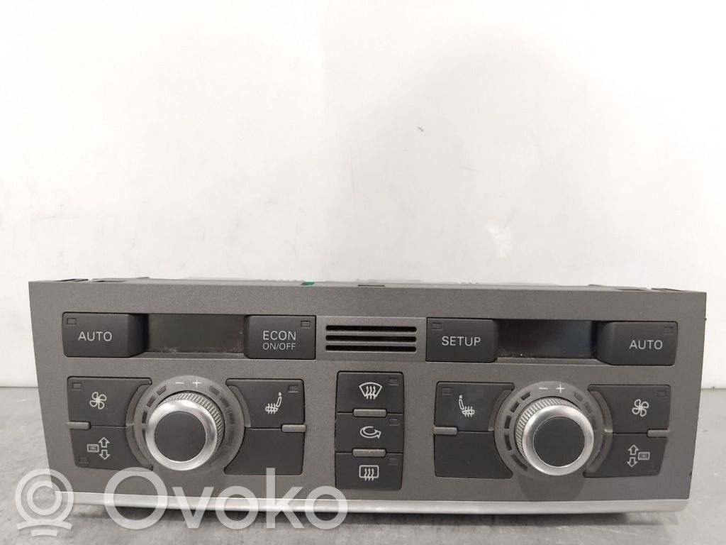 Audi A6 S6 C6 4F Console centrale, commande chauffage/clim 