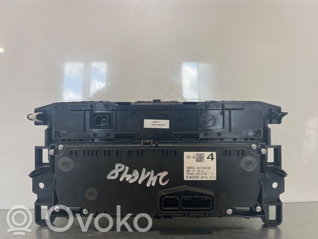 Mazda 6 Mascherina climatizzatore/regolatore riscaldamento