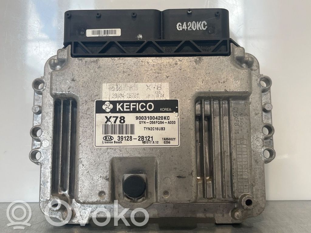 KIA Venga Unité de commande, module ECU de moteur 