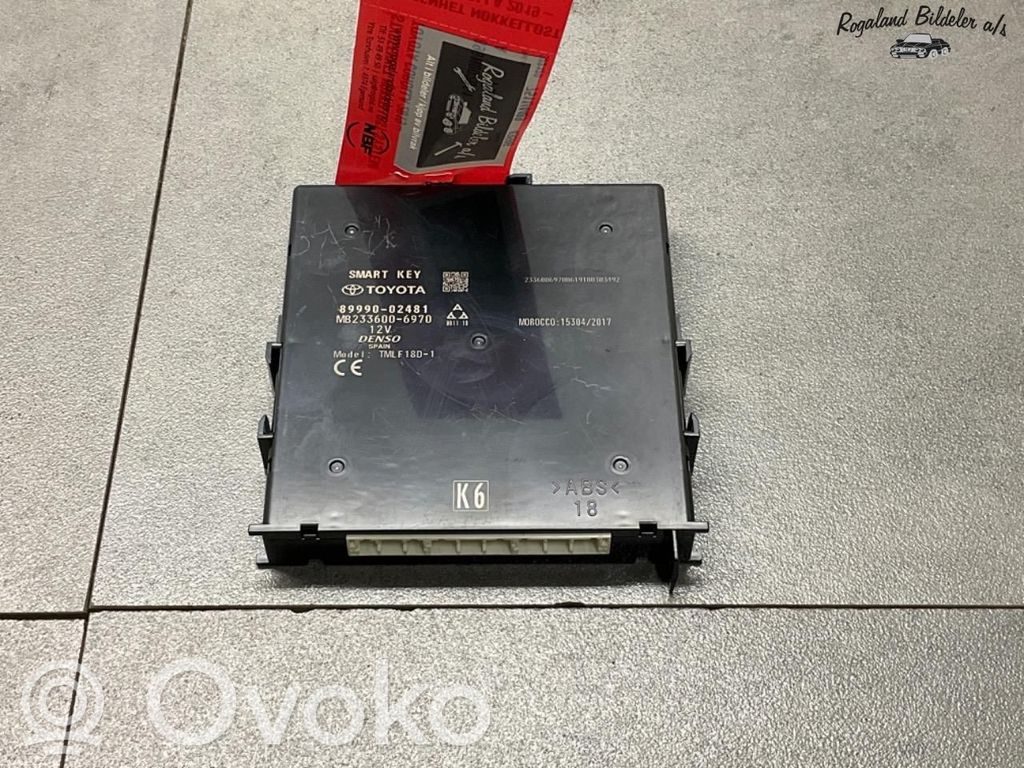 Toyota Corolla E210 E21 Unitate/modul de control fără cheie (KESSY) 