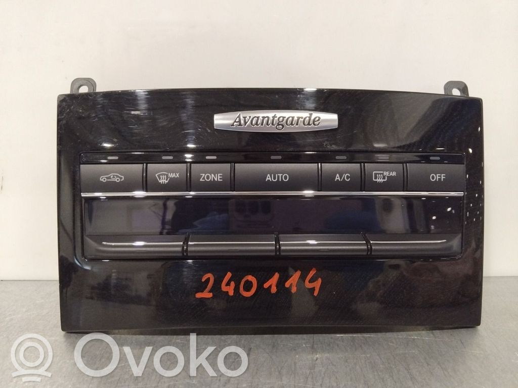Mercedes-Benz E W212 Console centrale, commande chauffage/clim