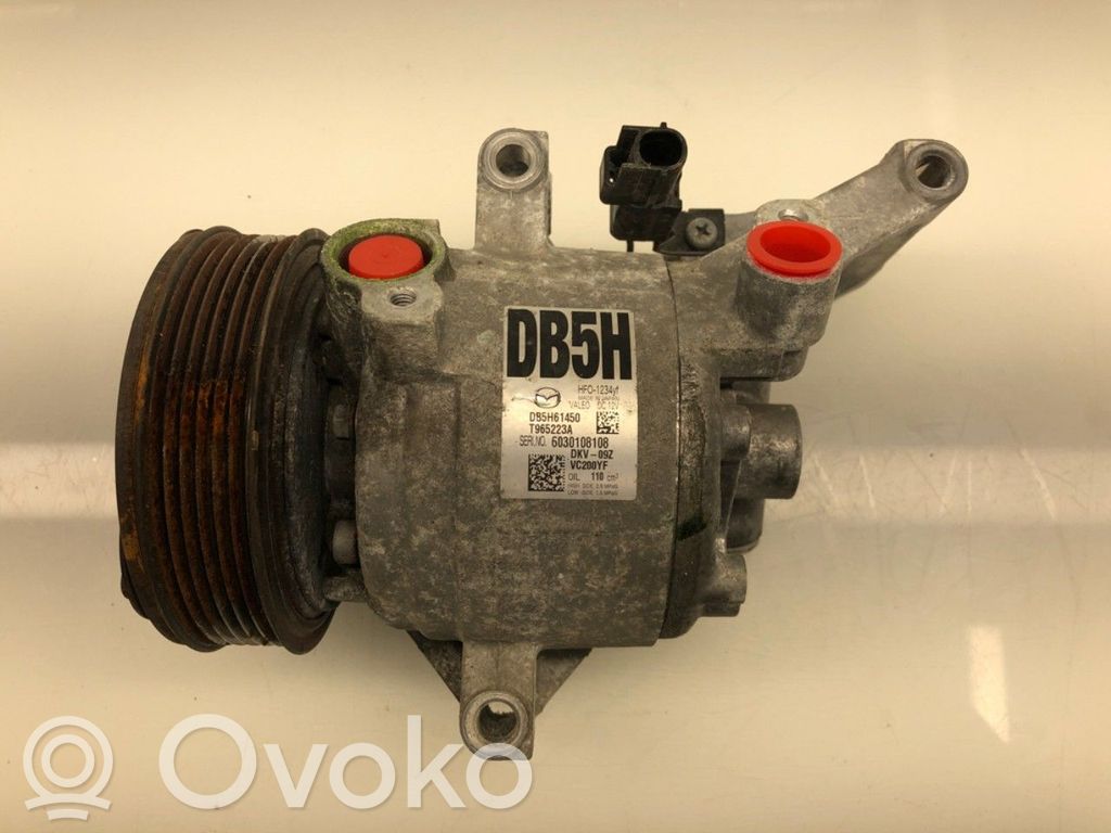 Ilmastointilaitteen kompressorin pumppu (A/C)   DB5H61450,DB5H61450