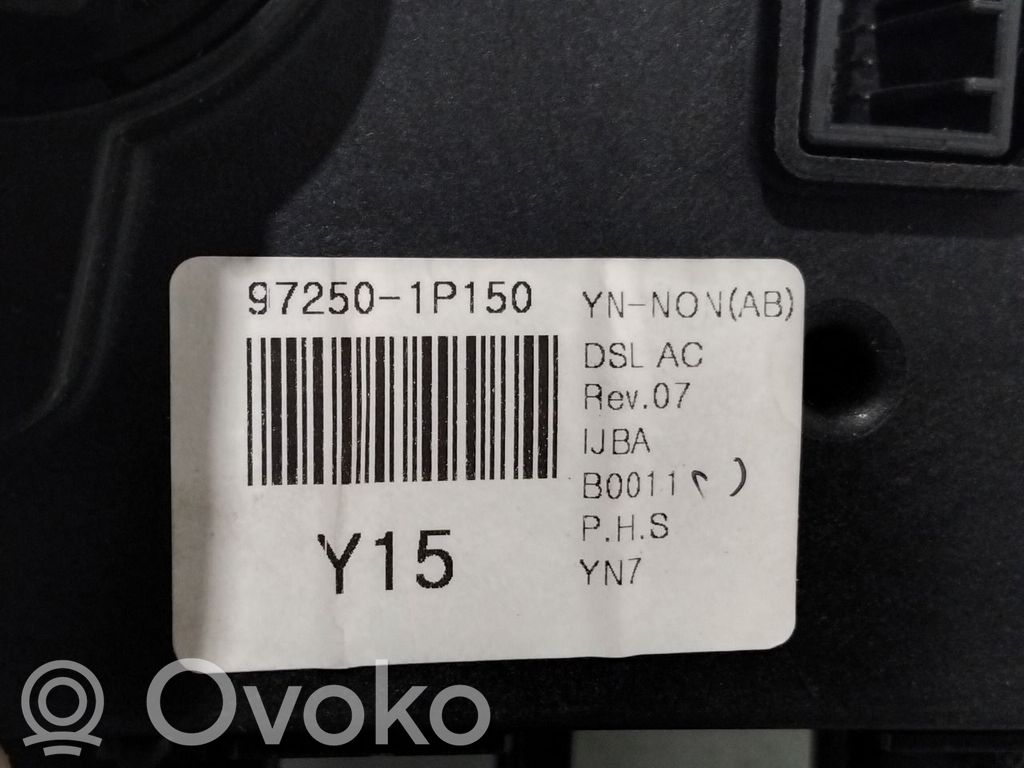 KIA Venga Moldura del climatizador/control de calefacción