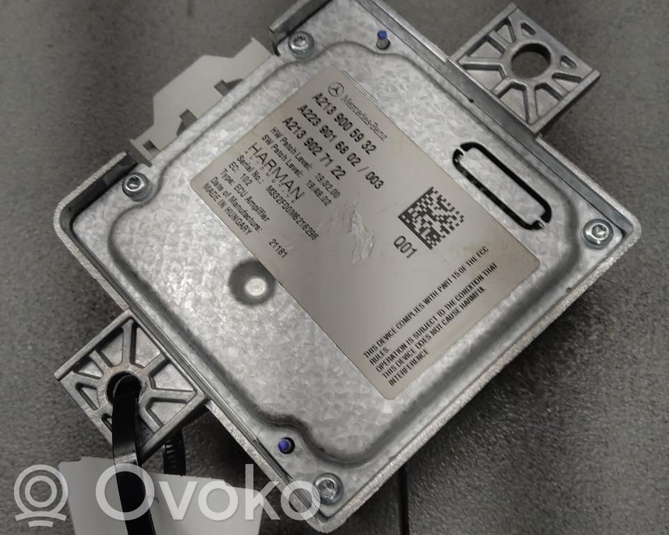 Mercedes-Benz EQC Amplificatore