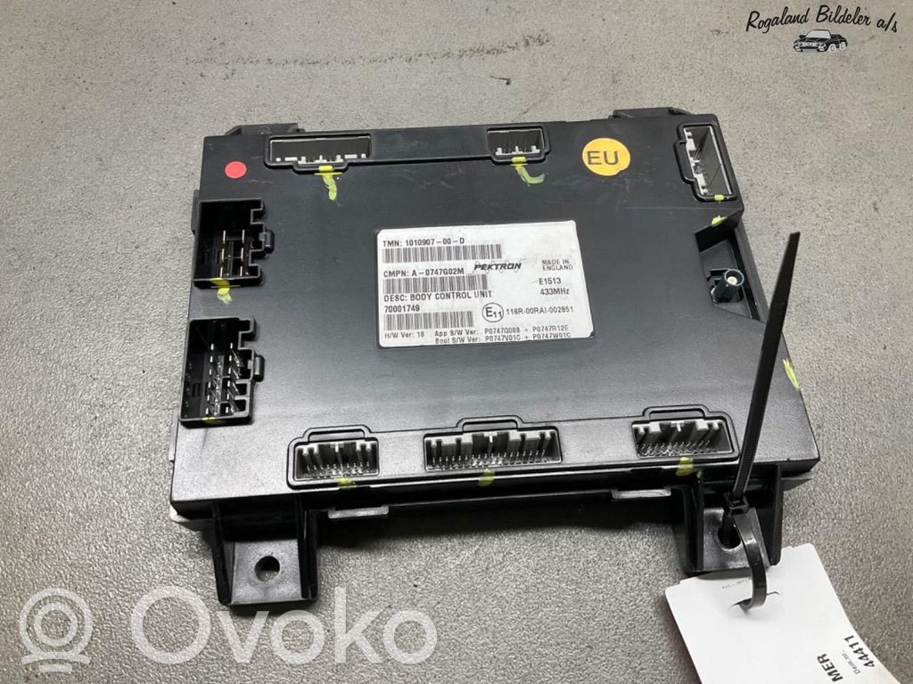 Tesla Model S Modulo di controllo del corpo centrale 