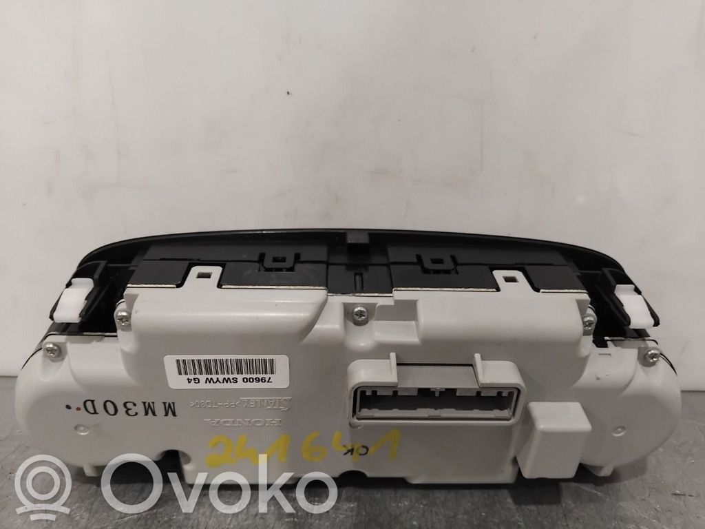 Honda CR-V Panel klimatyzacji / Ogrzewania 