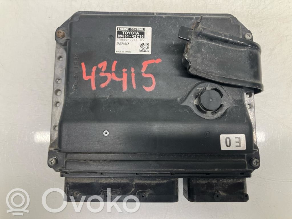 Toyota RAV 4 (XA30) Engine control unit/module ECU 