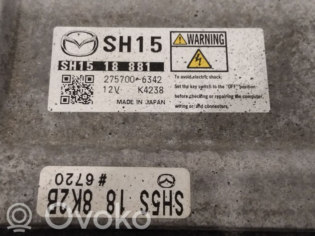 Mazda 6 Motorsteuergerät ECU