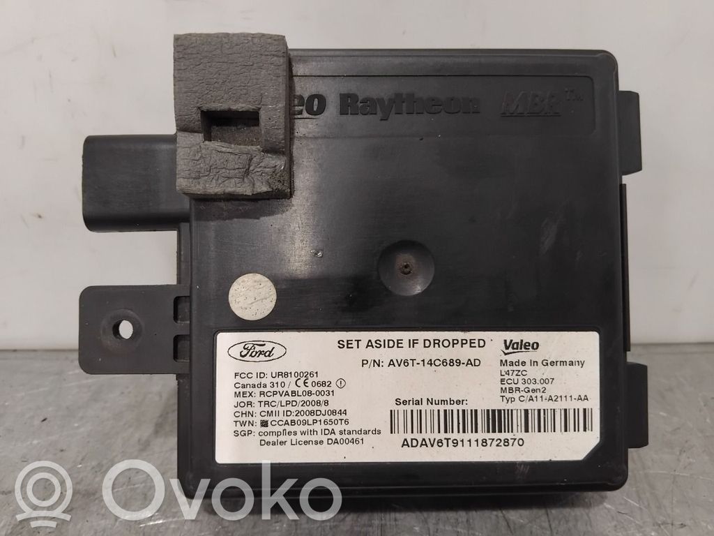 Ford Focus Distronic sensor radar 