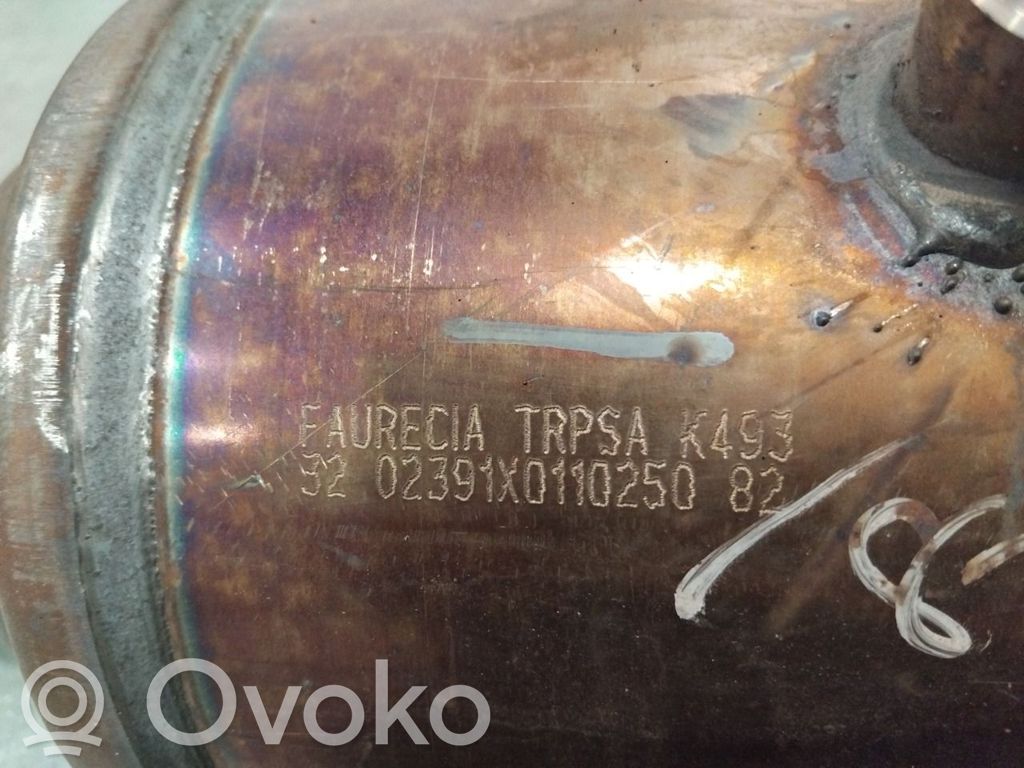 Peugeot 3008 I Filtr cząstek stałych Katalizator / FAP / DPF