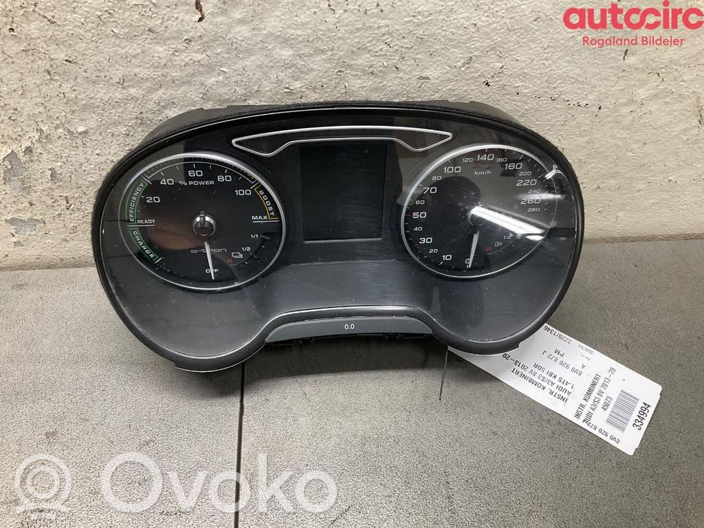 Audi A3 S3 8V Velocímetro (tablero de instrumentos) 