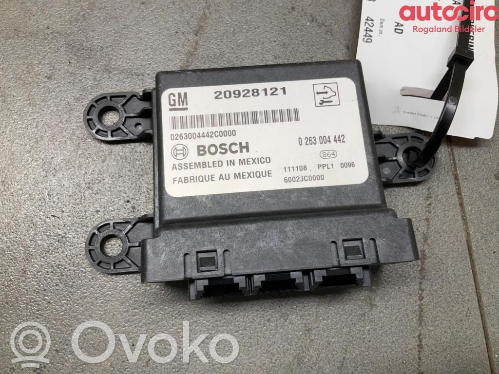 Unité de commande, module PDC aide au stationnement   20928121,20928121,20928121,20928121
