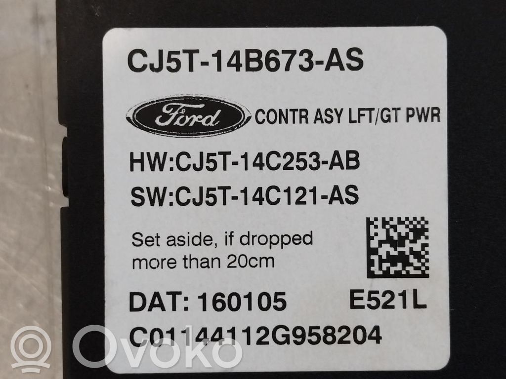 Ford Kuga II Tailgate/trunk control unit/module 