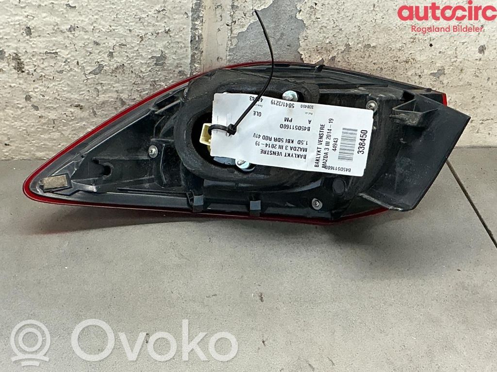 Mazda 3 III Takavalot 