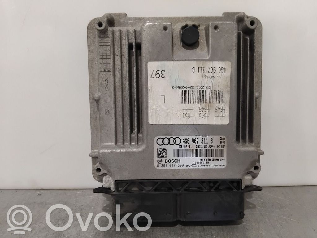 Audi A6 S6 C7 4G Engine control unit/module ECU 