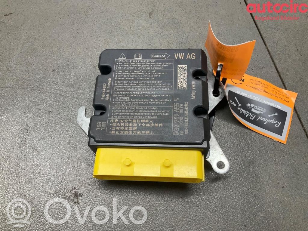 Volkswagen e-Golf Centralina/modulo airbag 