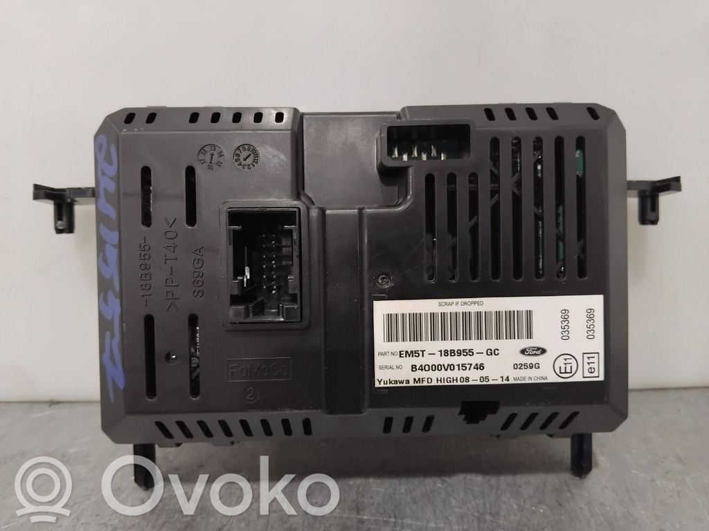 Ford Focus Head unit multimedia control 