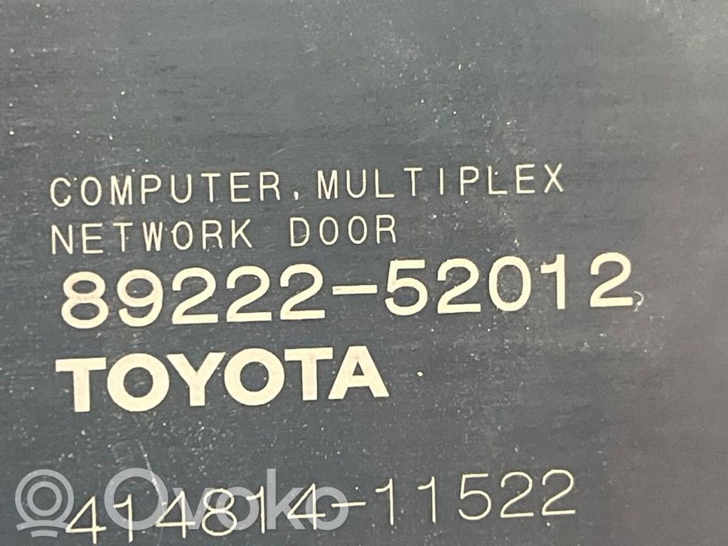 Unitate/modul comandă hayon/portbagaj   8922252012,8922252012,8922252012,8922252012
