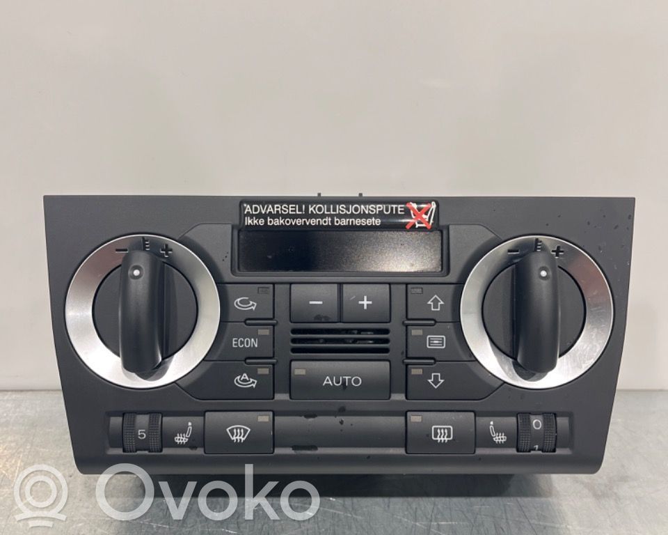 Audi A3 S3 8P Console centrale, commande chauffage/clim 