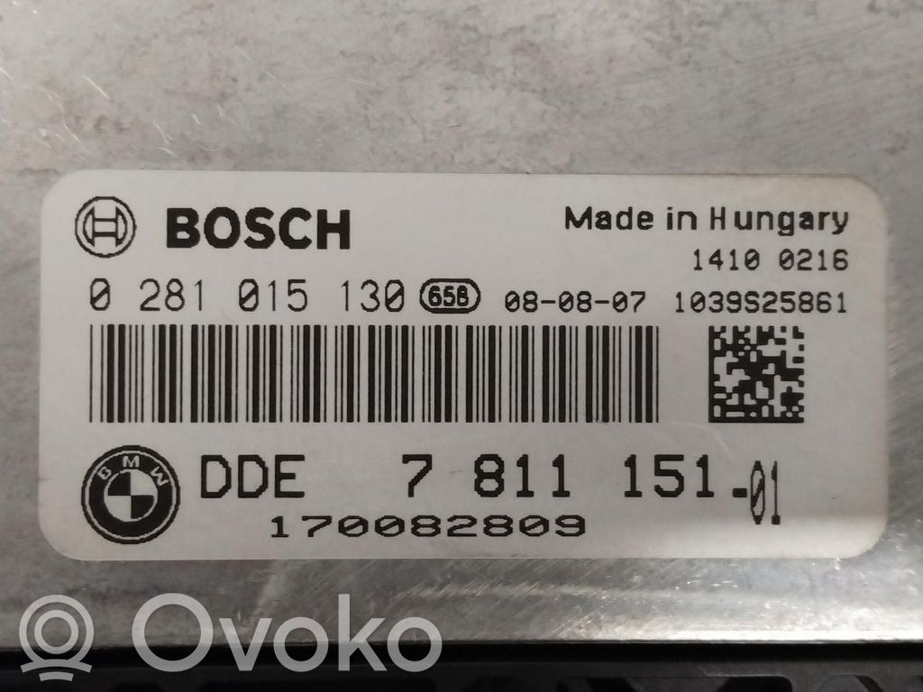 BMW 5 E60 E61 Engine control unit/module ECU 
