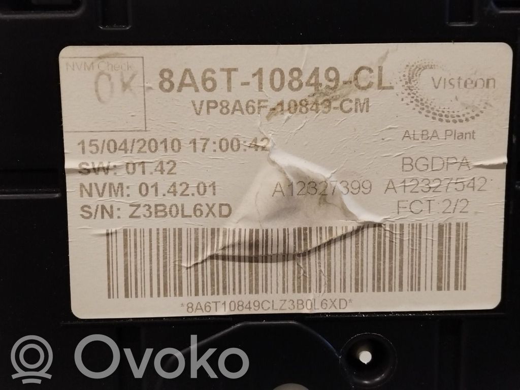 Ford Fiesta Licznik / Prędkościomierz 