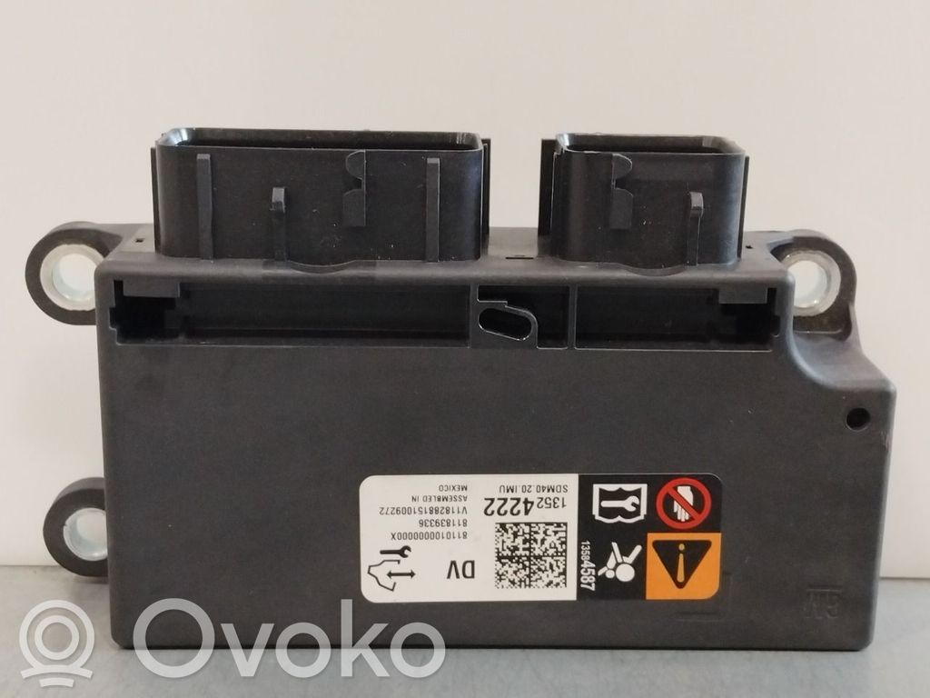 Opel Ampera- E Module de contrôle airbag 