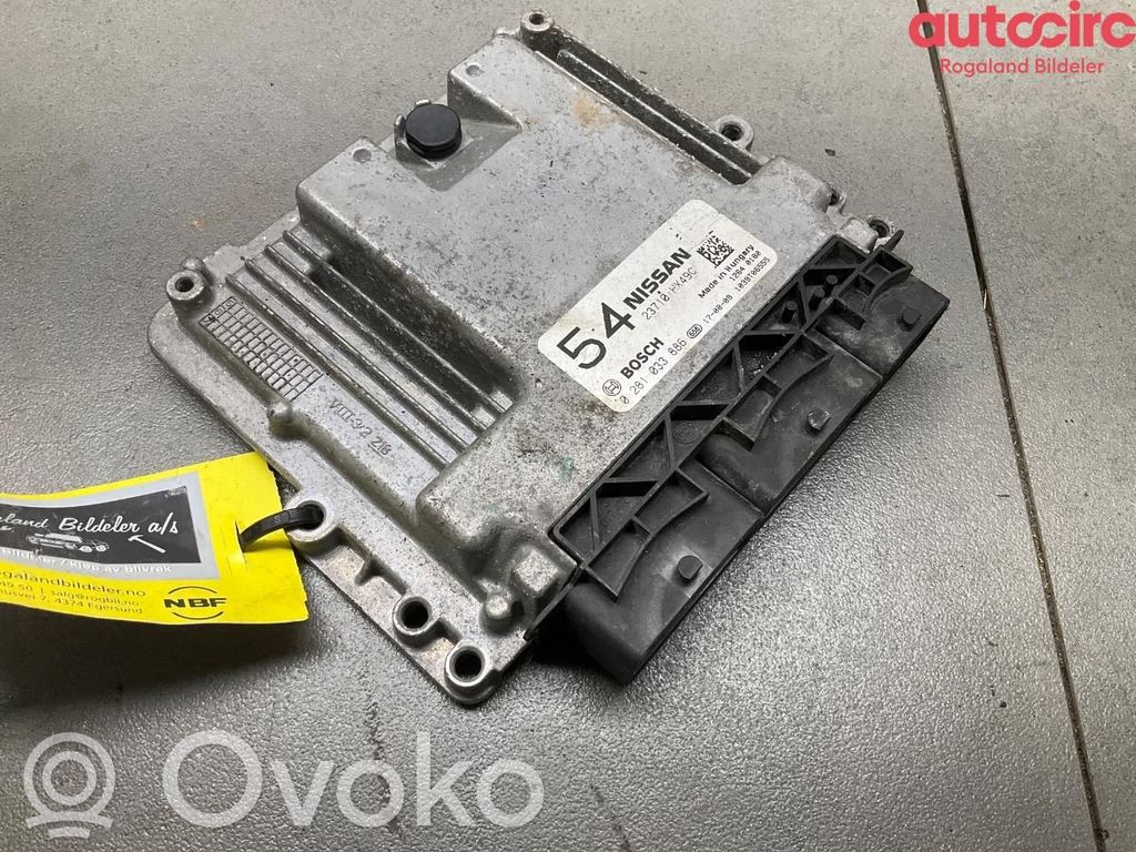 Nissan Qashqai Engine control unit/module ECU 