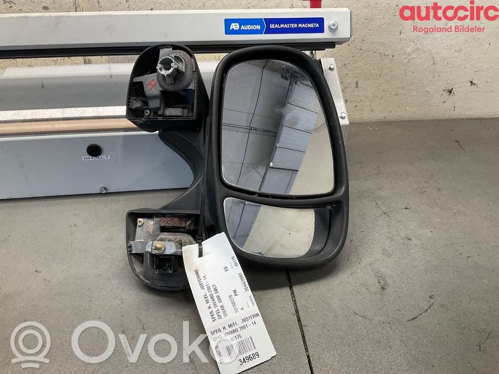 Opel Vivaro Elektryczne lusterko boczne drzwi 