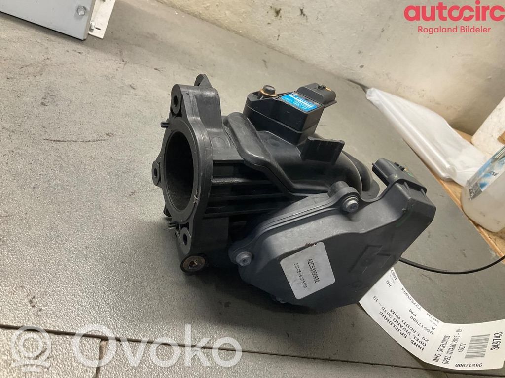 Opel Vivaro Throttle body valve 