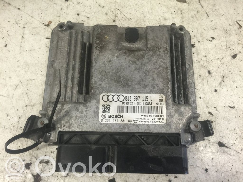 Audi TT TTS Mk2 Engine control unit/module ECU 
