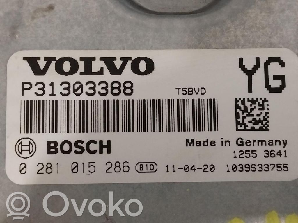 Volvo XC60 Unité de commande, module ECU de moteur 