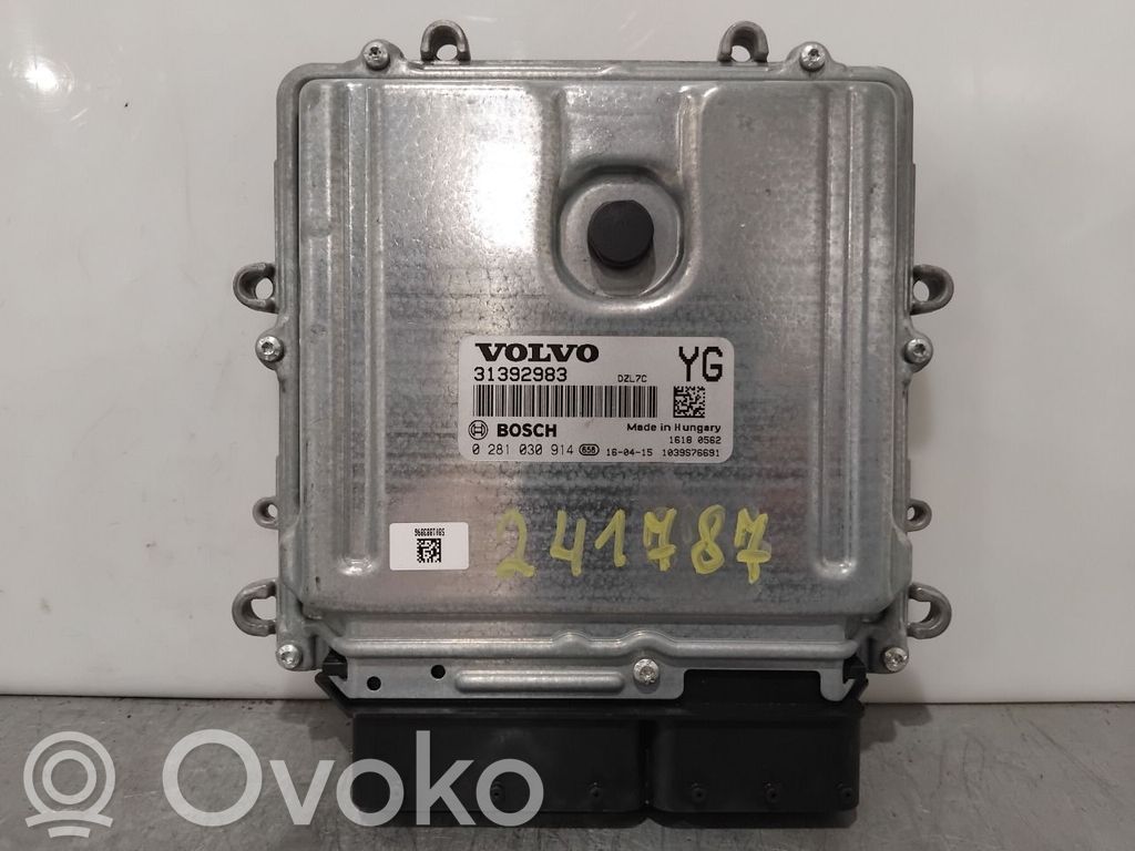 Galios (ECU) modulis   36012608,0281030914,31392983,0281030914,31392983,36012608