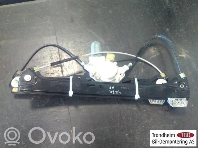 BMW 5 E60 E61 Regulador de ventanilla eléctrico de puerta delantera 