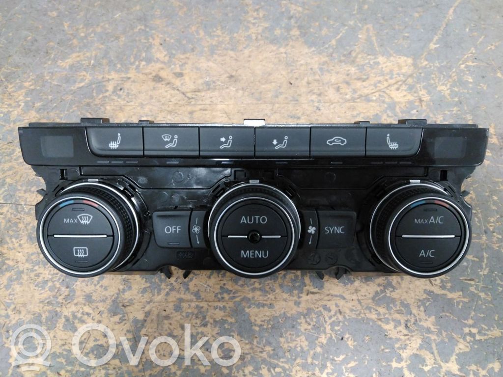 Console centrale, commande chauffage/clim   5GE907044AD,5GE907044AD