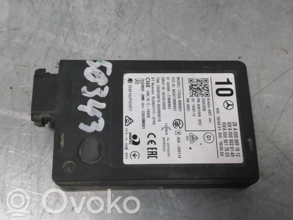 Mercedes-Benz E W213 Modul de control unghi mort 