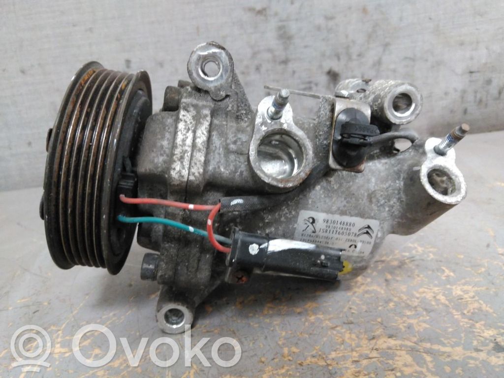 Ilmastointilaitteen kompressorin pumppu (A/C)   9830148880,9830148880