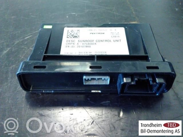 Unité de commande / module de toit ouvrant   100751200B,100751200B,100751200B
