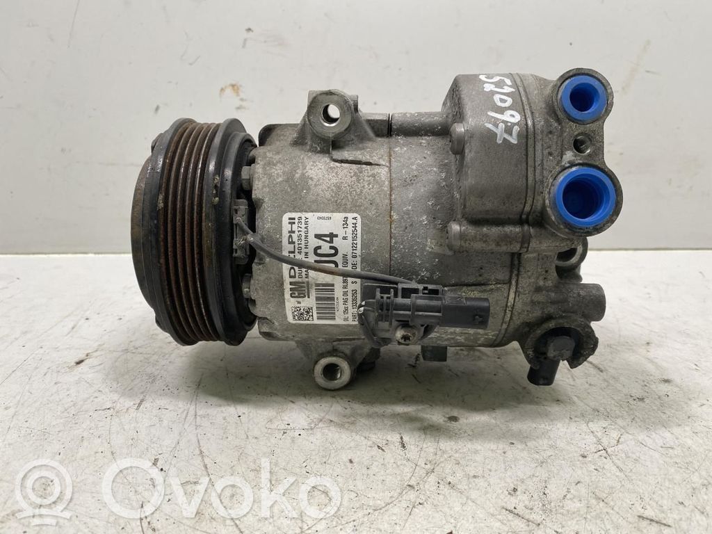 Opel Astra J Kompresor / Sprężarka klimatyzacji A/C 