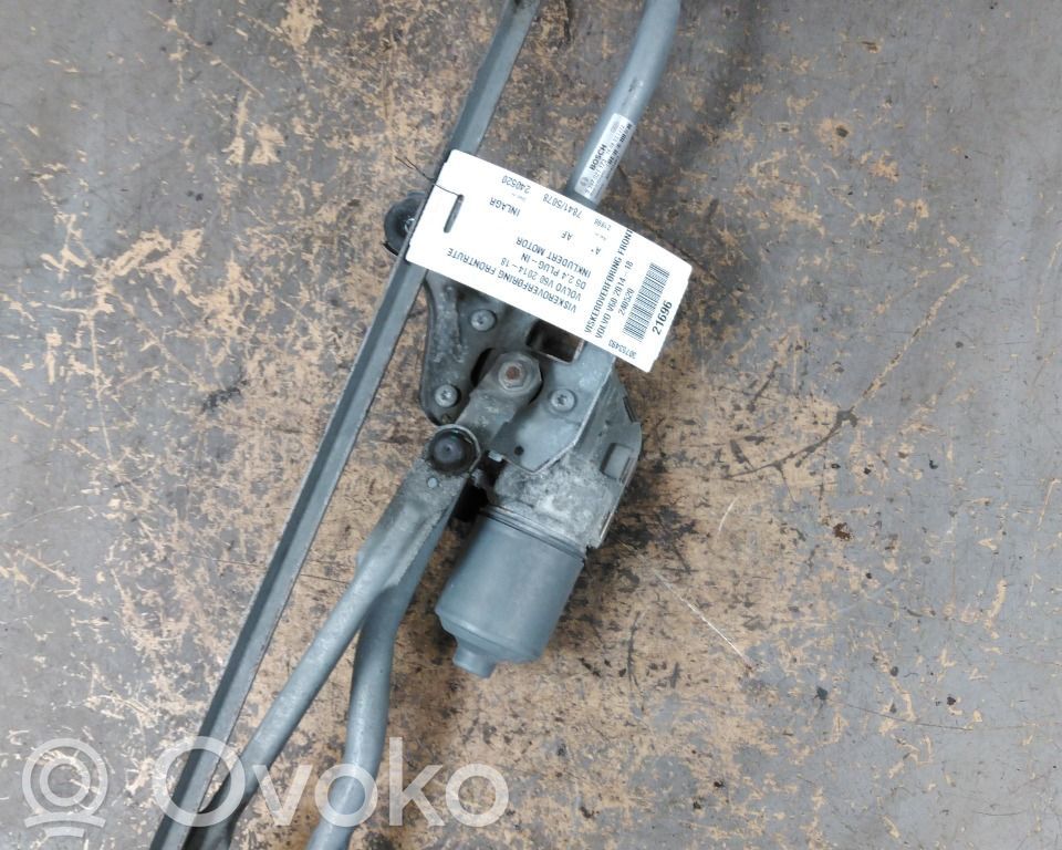 Volvo V60 Tiranti del tergicristallo anteriore