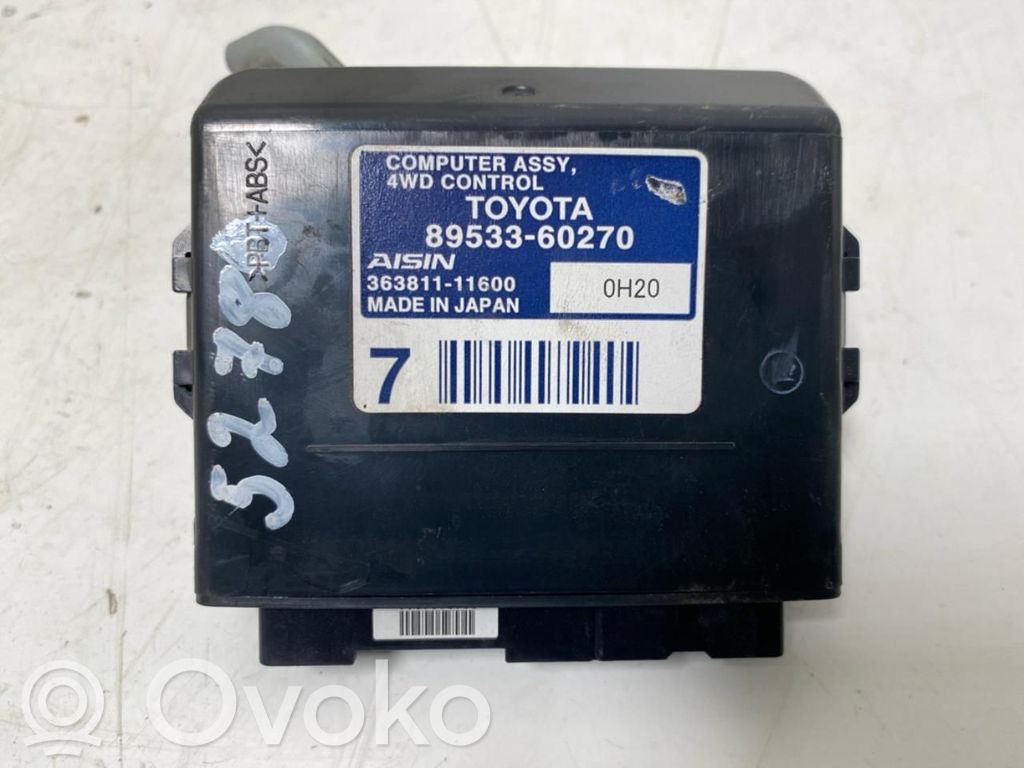 Toyota Land Cruiser (J150) Torque split ecu control unit/module 
